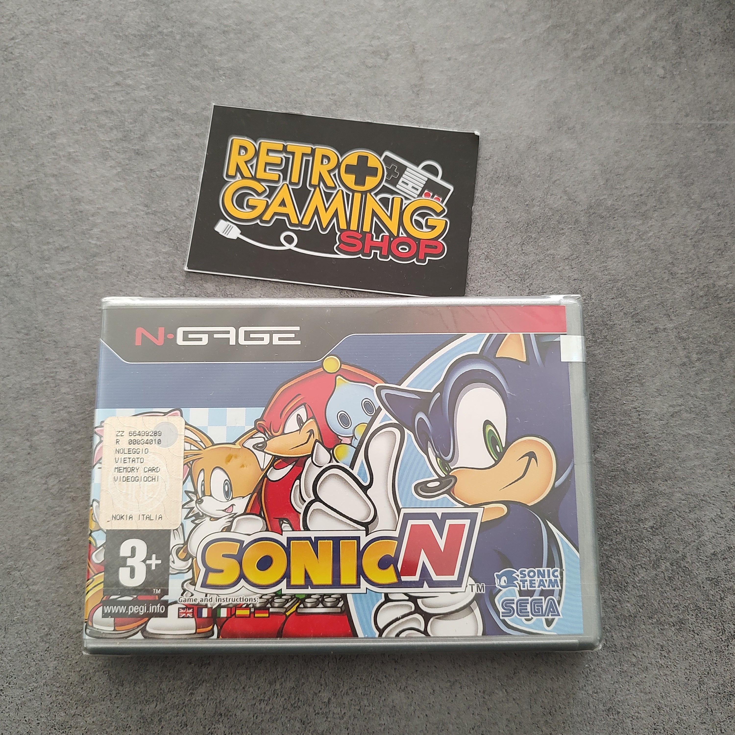 Vendita Sonic N Nokia N-gage Nuovo - Retrogaming Shop