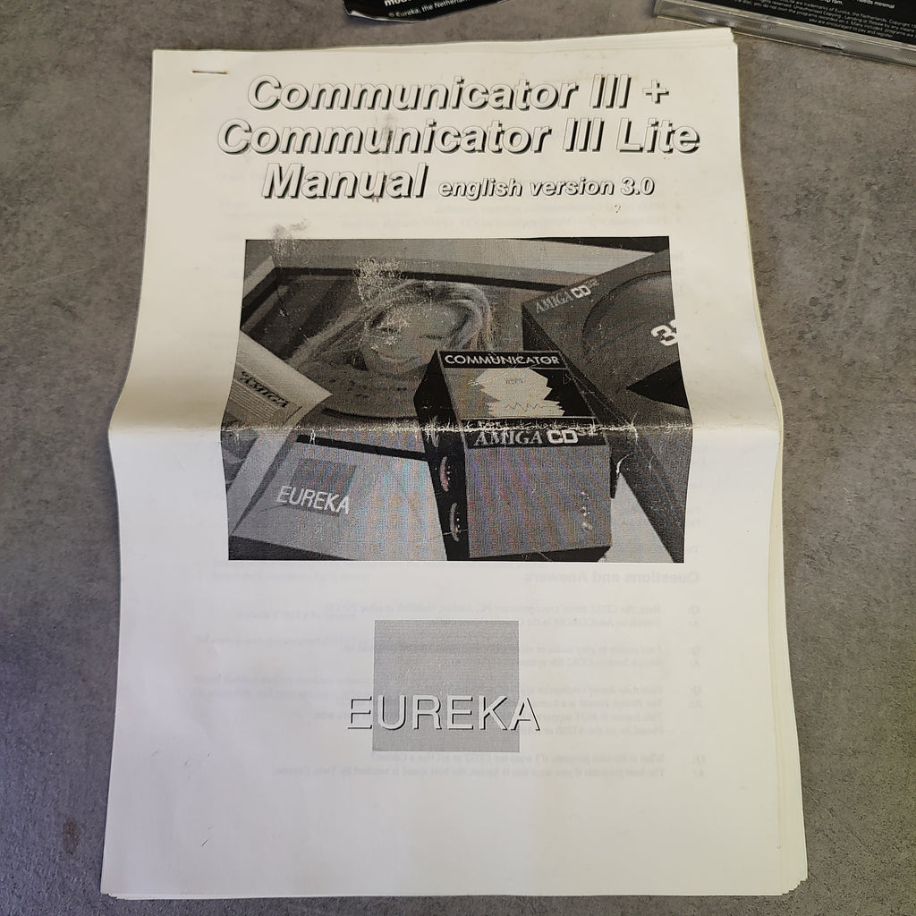 Vendita Amiga CD32 Communicator Eureka - Retrogaming Shop