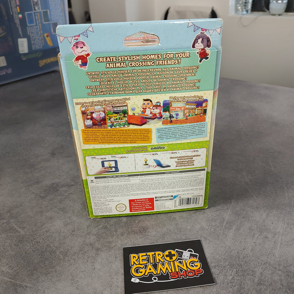 Vendita Animal Crossing Happy Home Designer Nuovo + Amiibo - Retrogaming Shop
