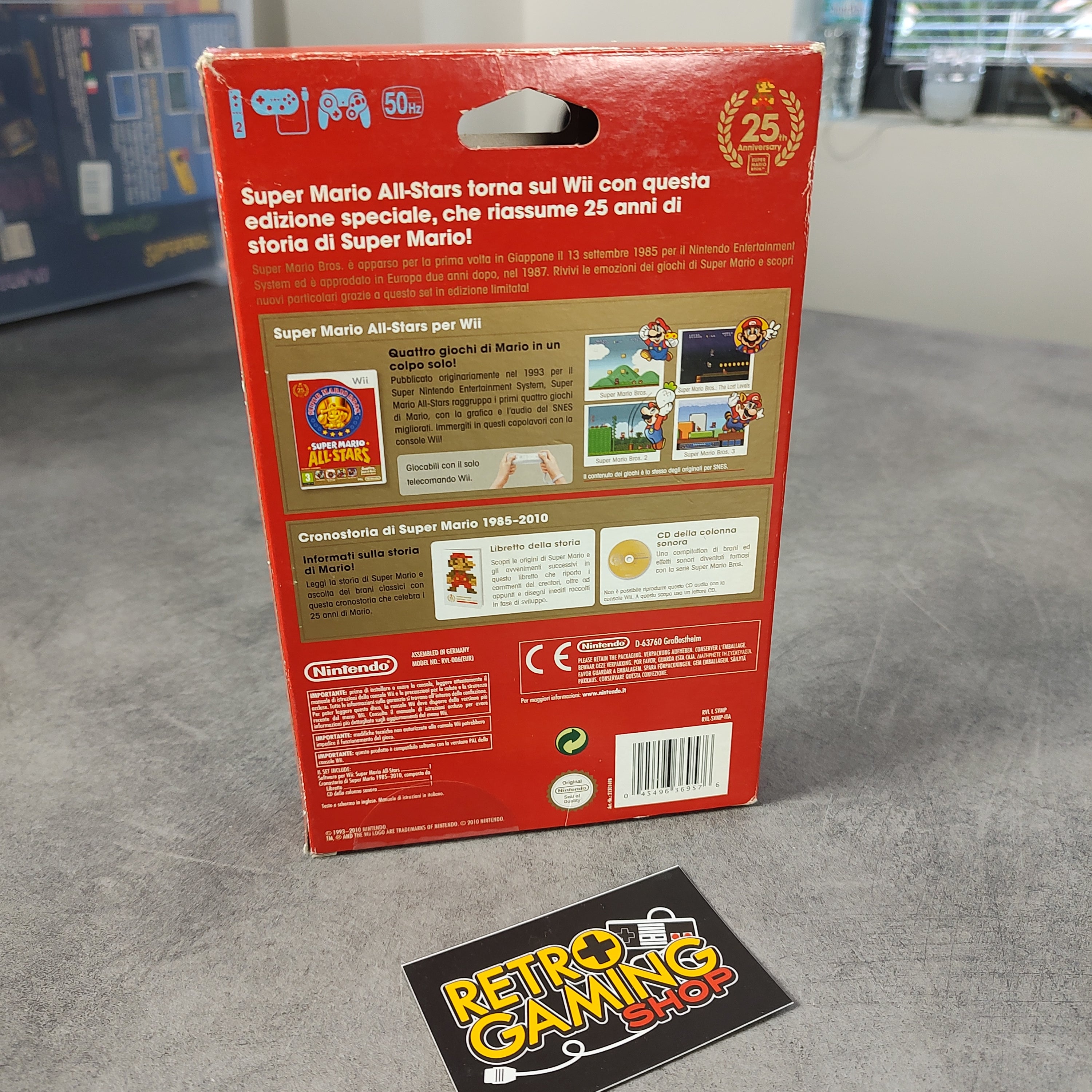 Vendita Super Mario All Stars Edizione Per IL 25° Anniversario - Retrogaming Shop