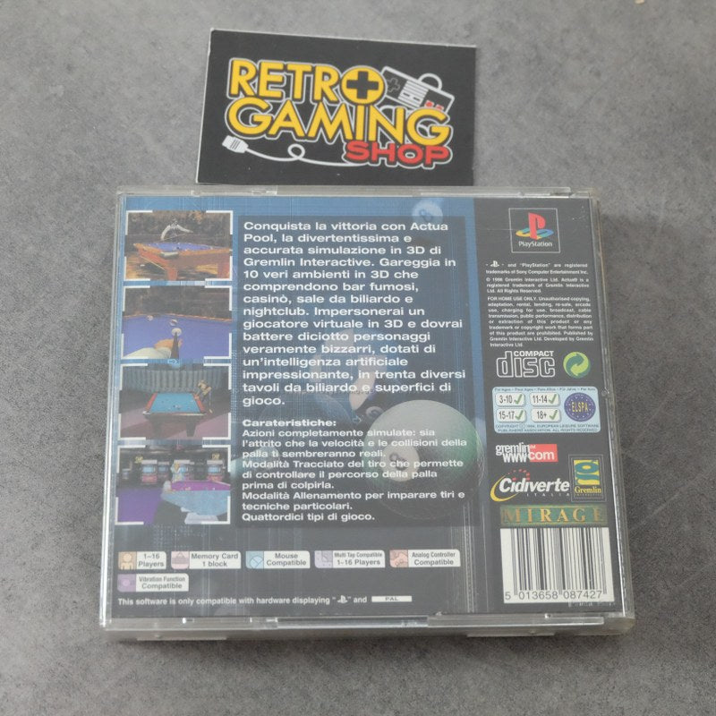Vendita Actua Pool - Retrogaming Shop