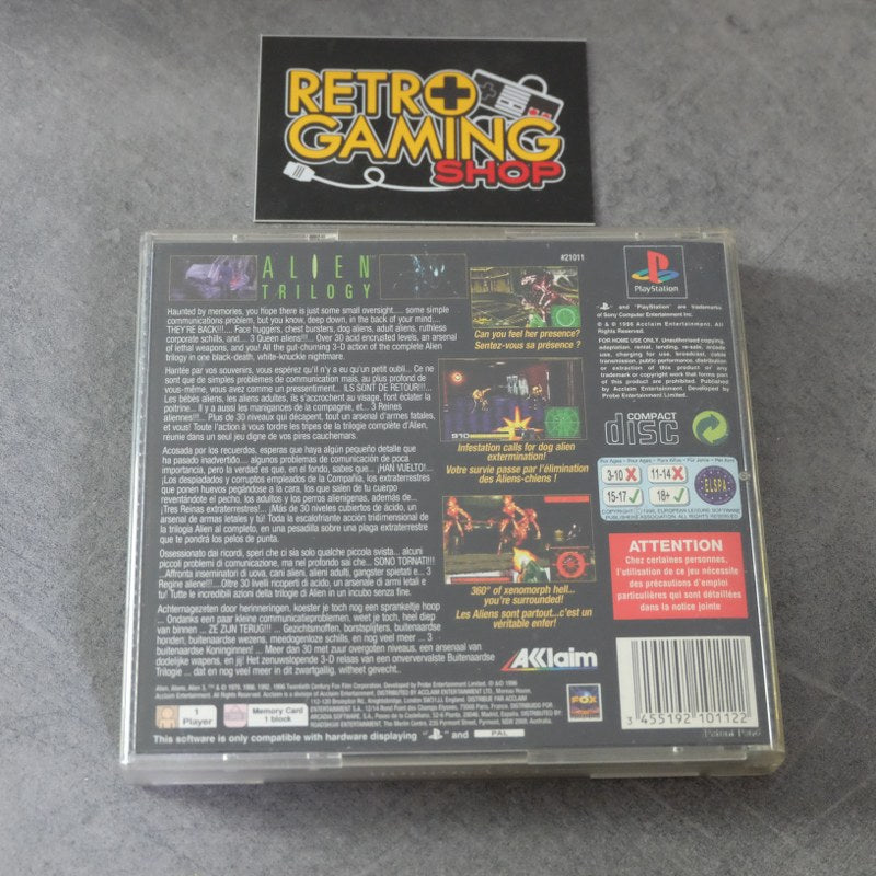 Vendita Alien Trilogy - Retrogaming Shop