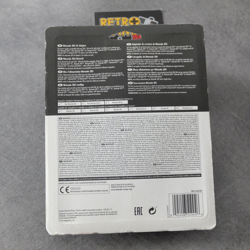 Vendita Alimentatore New Nintendo 3ds Originale - Retrogaming Shop