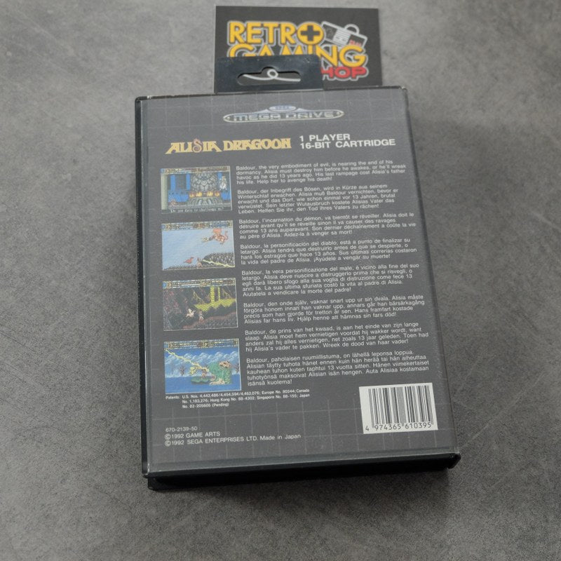 Vendita Alisia Dragoon - Retrogaming Shop