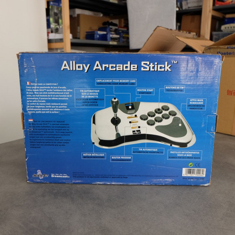 Vendita Alloy Arcade Stick Dreamcast - Retrogaming Shop
