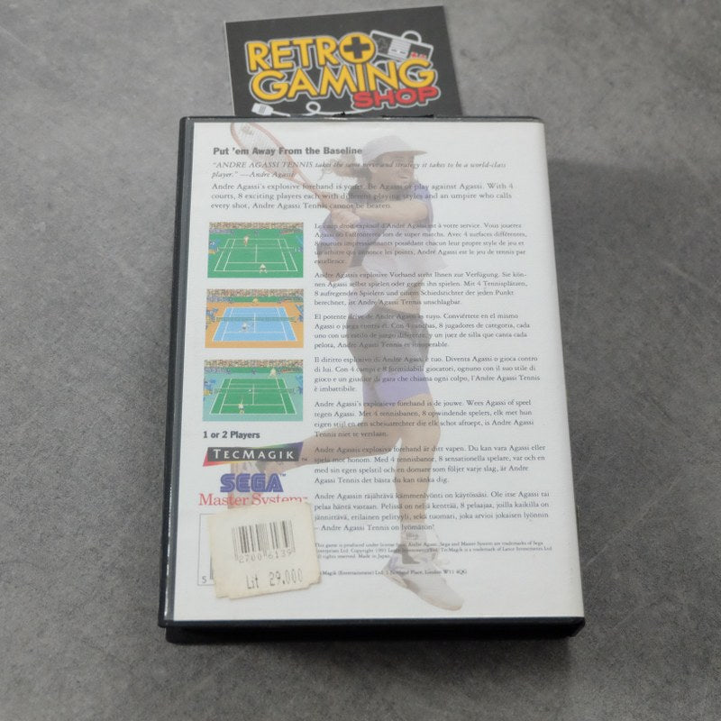 Vendita Andre Agassi Tennis - Retrogaming Shop