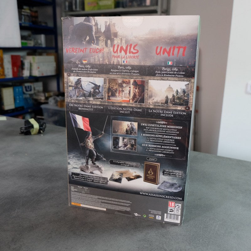 Vendita Assassin's Creed Unity Notredame Edition Nuovo Xbox One - Retrogaming Shop