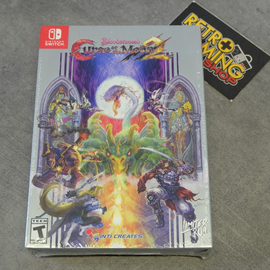 Bloodstained Curse of Moon 2 Limited Run Nuovo