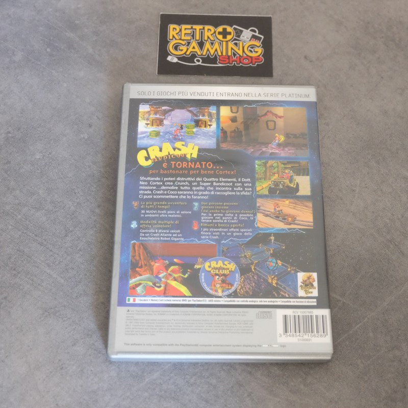 Vendita Crash Bandicoot: L’ira Di Cortex - Retrogaming Shop