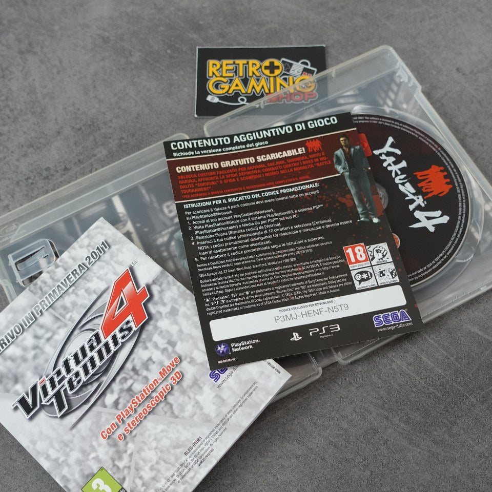 Vendita Yakuza 4 - Retrogaming Shop