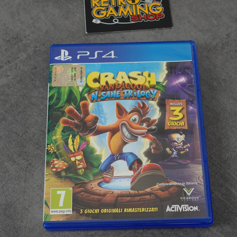 Vendita Crash Bandicoot N sane Trilogy - Retrogaming Shop