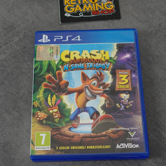 Crash Bandicoot N sane Trilogy Sony