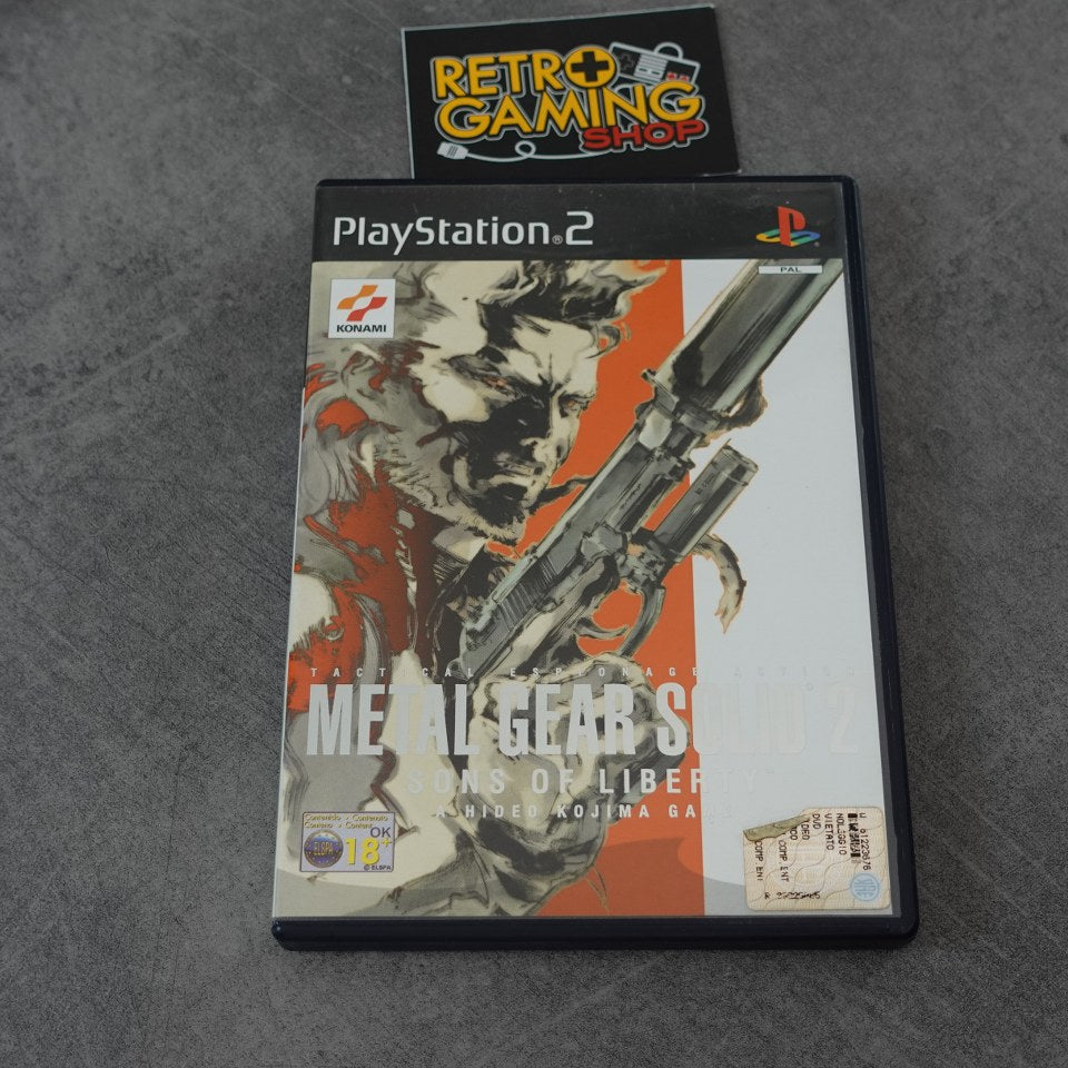 Vendita Metal Gear Solid 2 Sons Of Liberty - Retrogaming Shop
