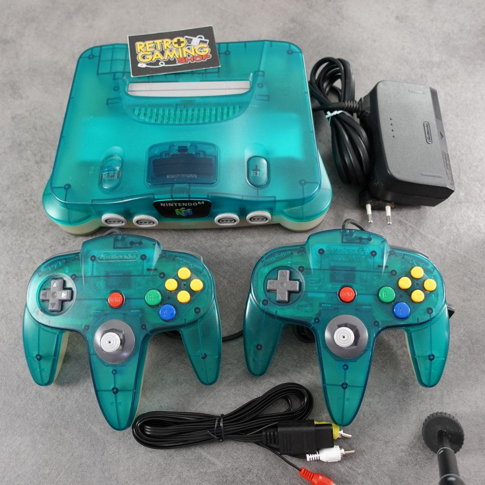 Vendita Nintendo 64 Clear Blue Limited Edition - Retrogaming Shop