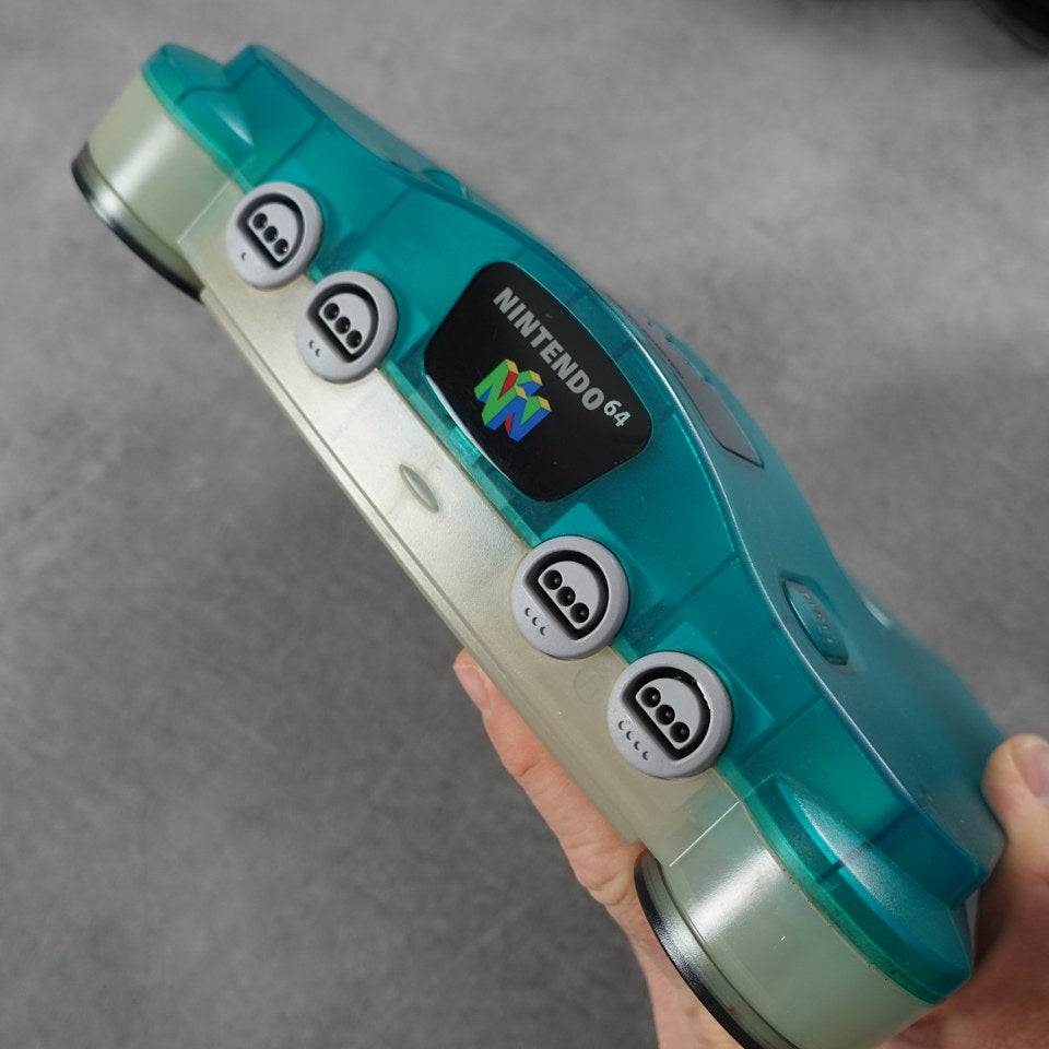 Vendita Nintendo 64 Clear Blue Limited Edition - Retrogaming Shop
