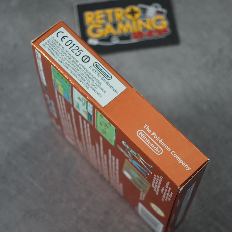 Vendita Pokemon Versione Rosso Fuoco - Retrogaming Shop