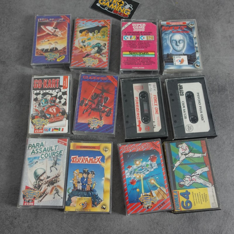 Lotto giochi Commodore 64