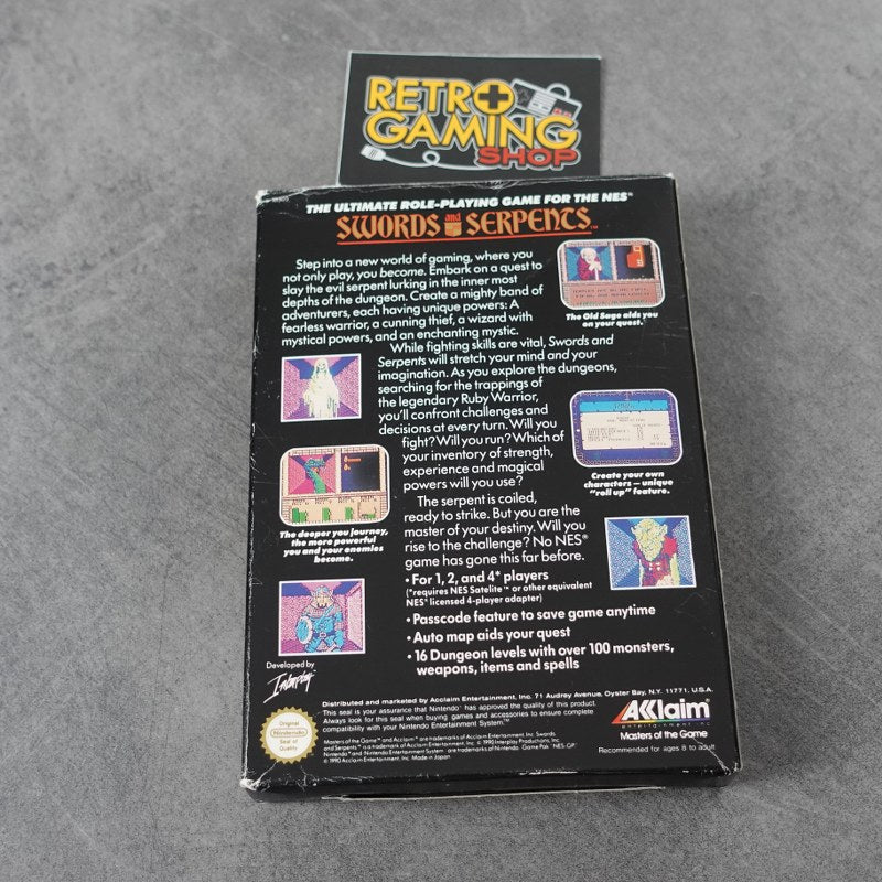 Vendita Sword and Serpents - Retrogaming Shop