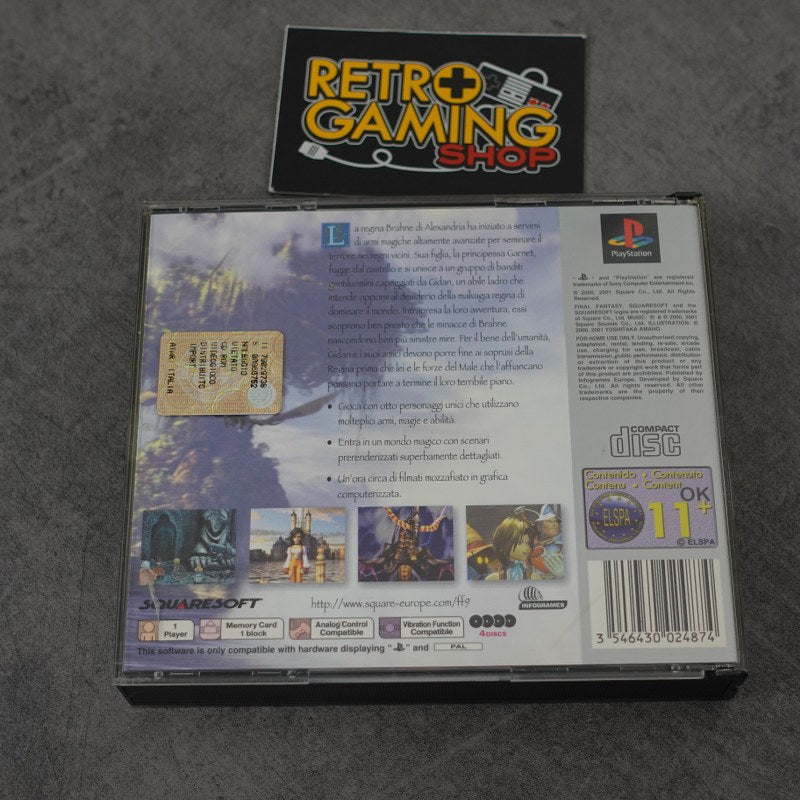 Vendita Final Fantasy IX 9 - Retrogaming Shop