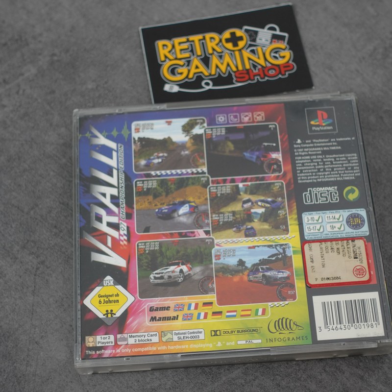 Vendita V-rally - Retrogaming Shop