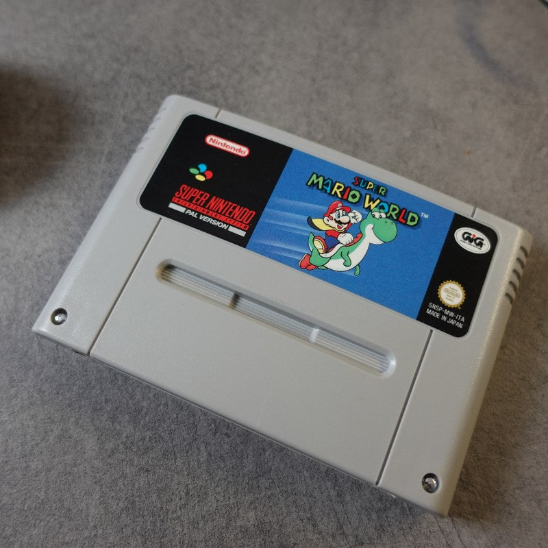 Vendita Super Nintendo Pal + Super Mario World - Retrogaming Shop