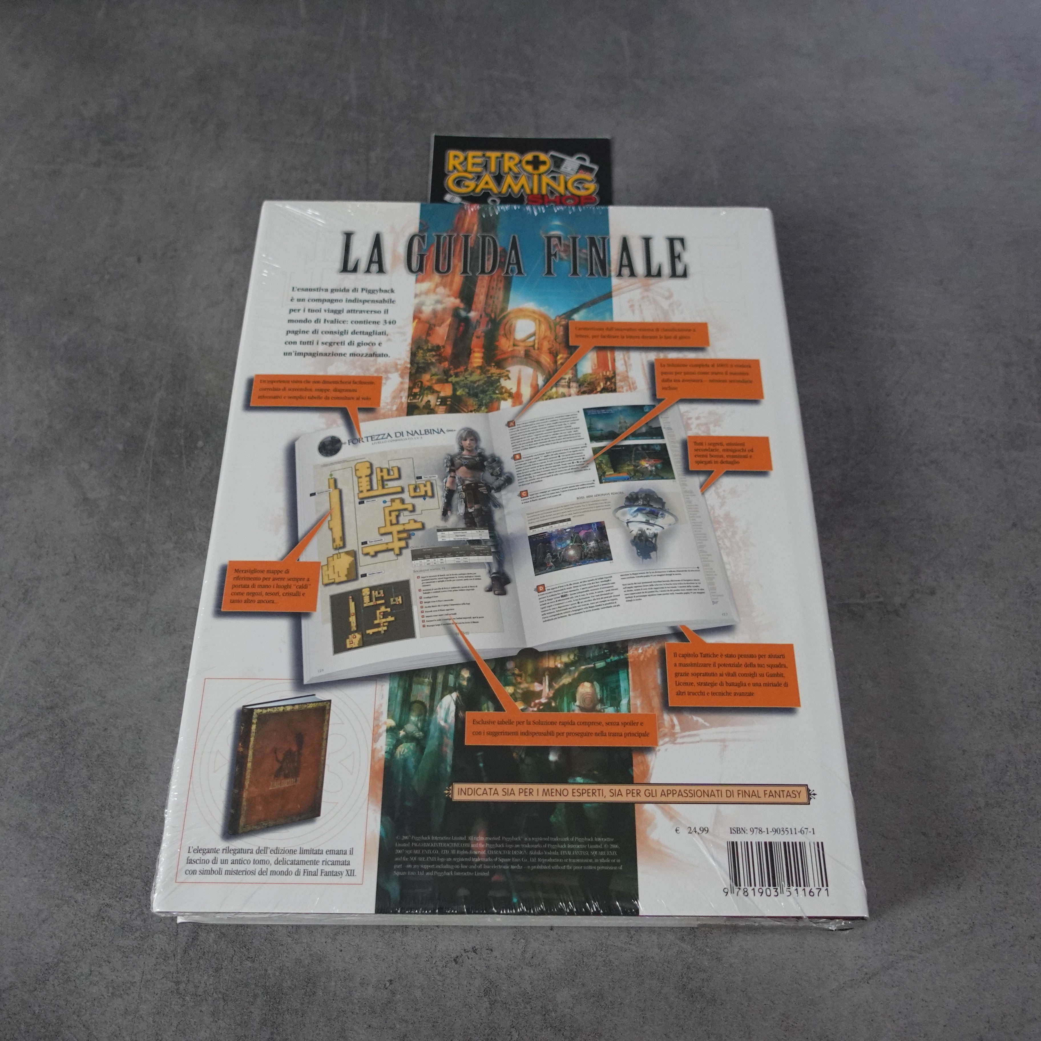 Vendita Final Fantasy 12 Edizione Limitata Guida Strategica Ufficiale Italiana Nuova - Retrogaming Shop