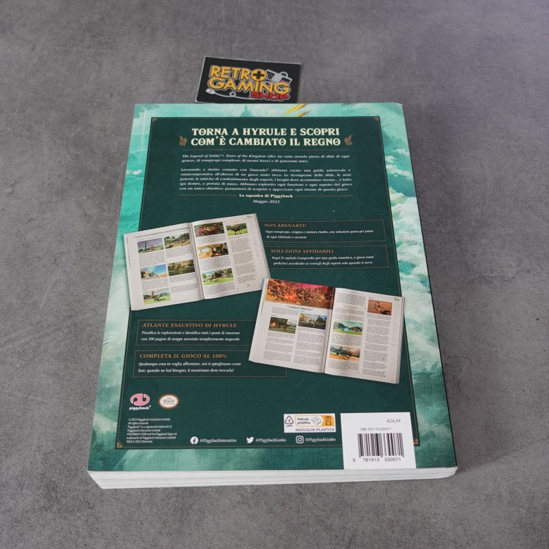 Vendita The Legend of Zelda Tears of The Kingdom La Guida Ufficiale Completa - Retrogaming Shop