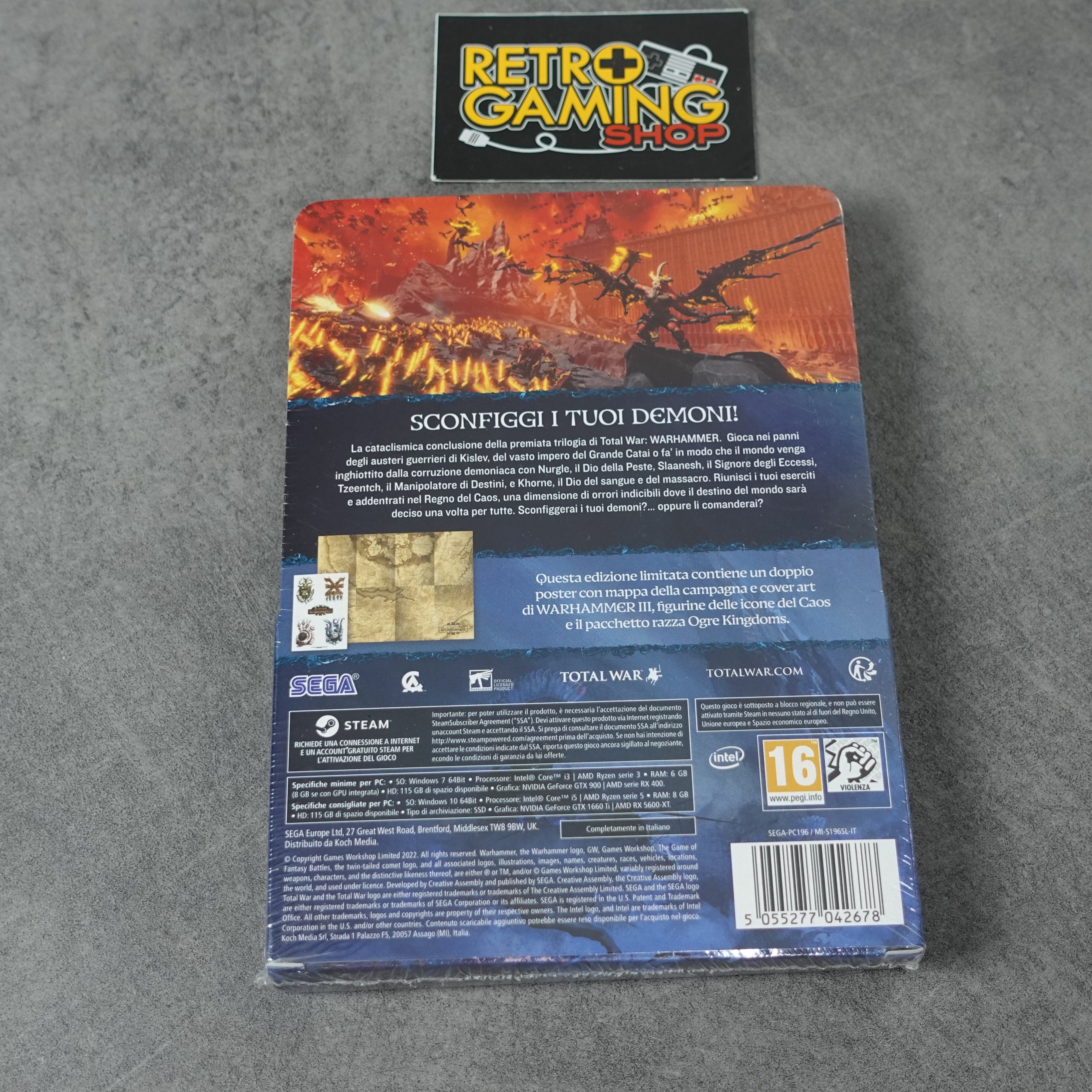 Vendita Warhammer 3 Total War Nuovo - Retrogaming Shop