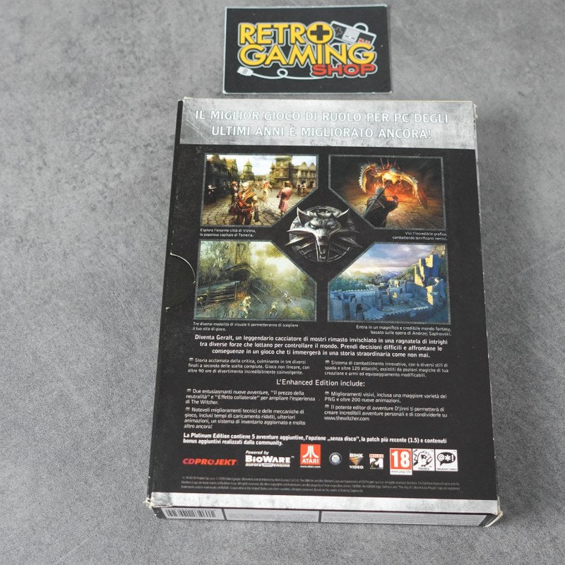 Vendita The Witcher Enhanced Edition - Retrogaming Shop