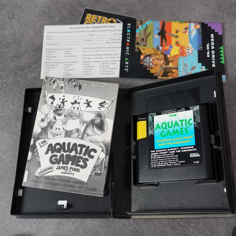 The Aquatic Games mit James Pond und den Aquabats