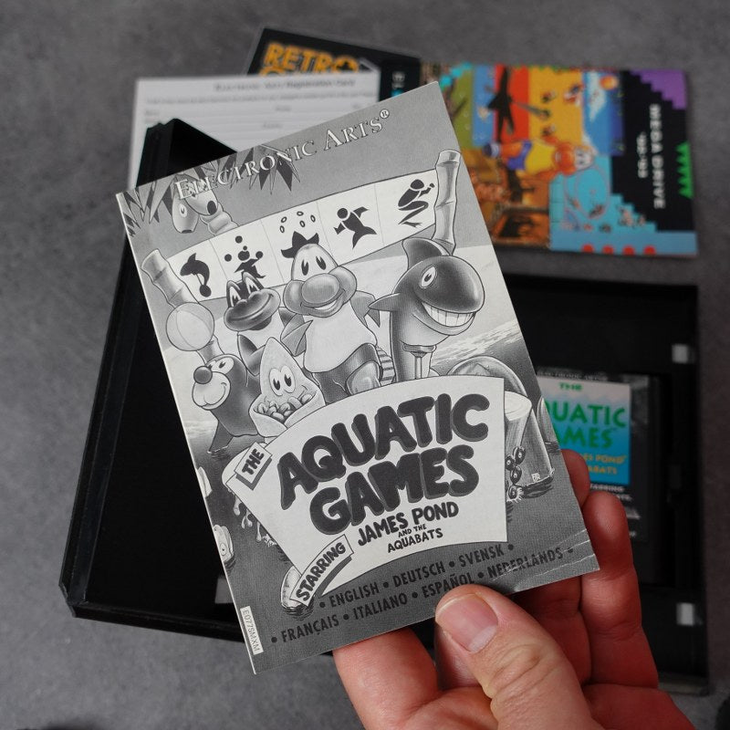 The Aquatic Games mit James Pond und den Aquabats
