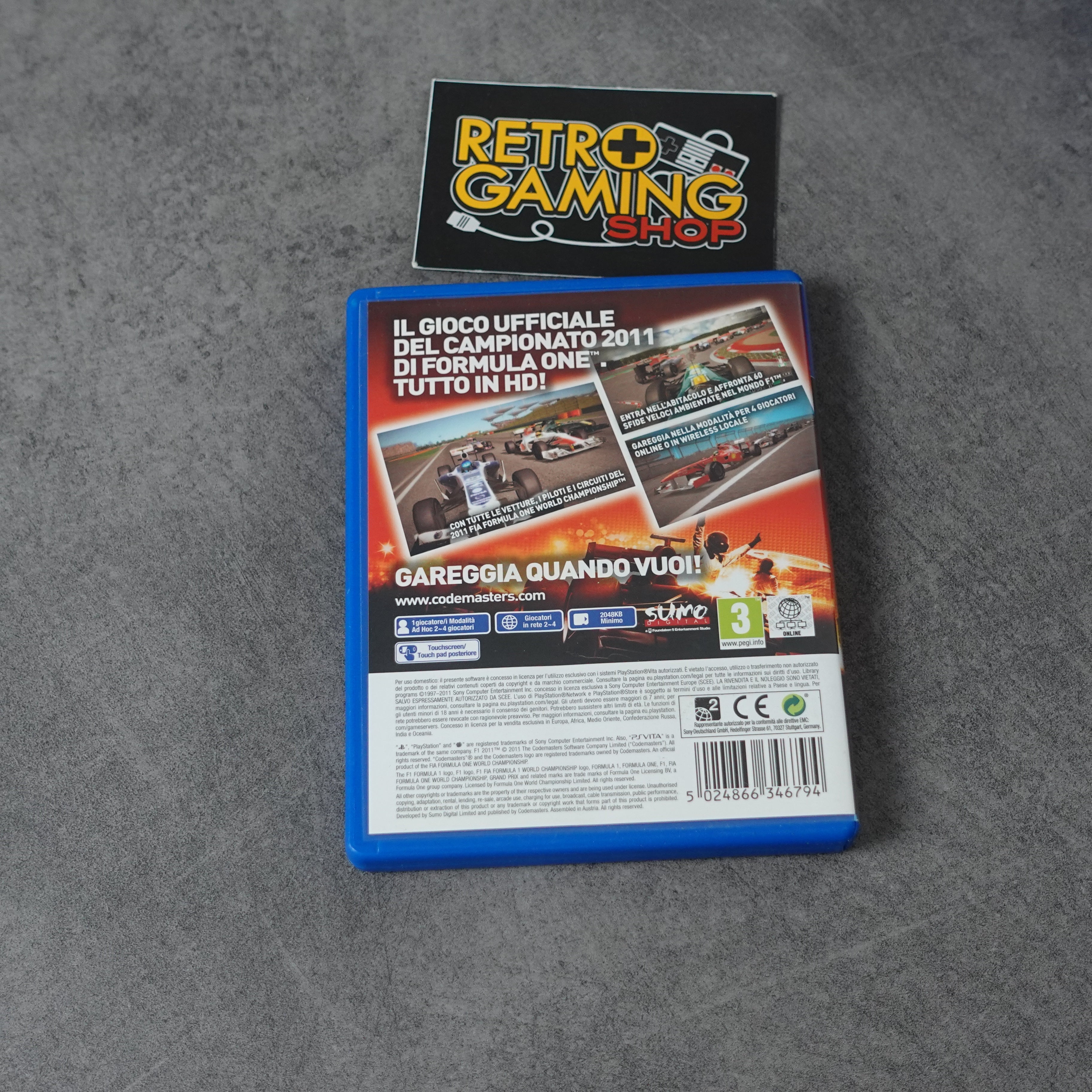 Vendita Formula 1 2011 - Retrogaming Shop