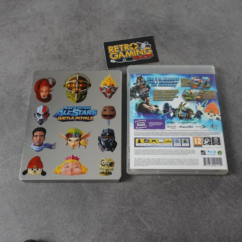 Vendita Playstation All-Stars Battle Royale + Steelbook - Retrogaming Shop