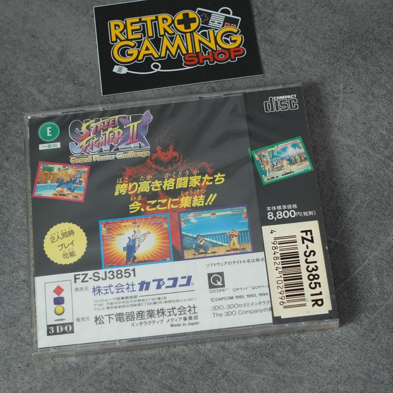 Street Fighter 2 Master Challenge Panasonic 3do Nuovo