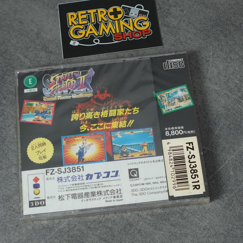 Street Fighter 2 Master Challenge Panasonic 3do Nuovo