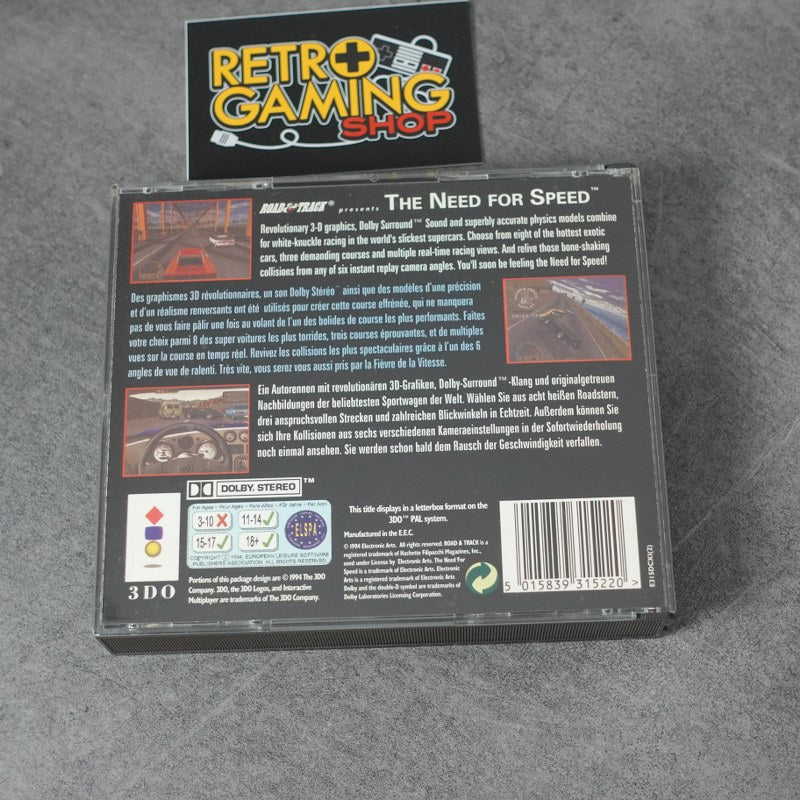 The Need For Speed Panasonic 3do