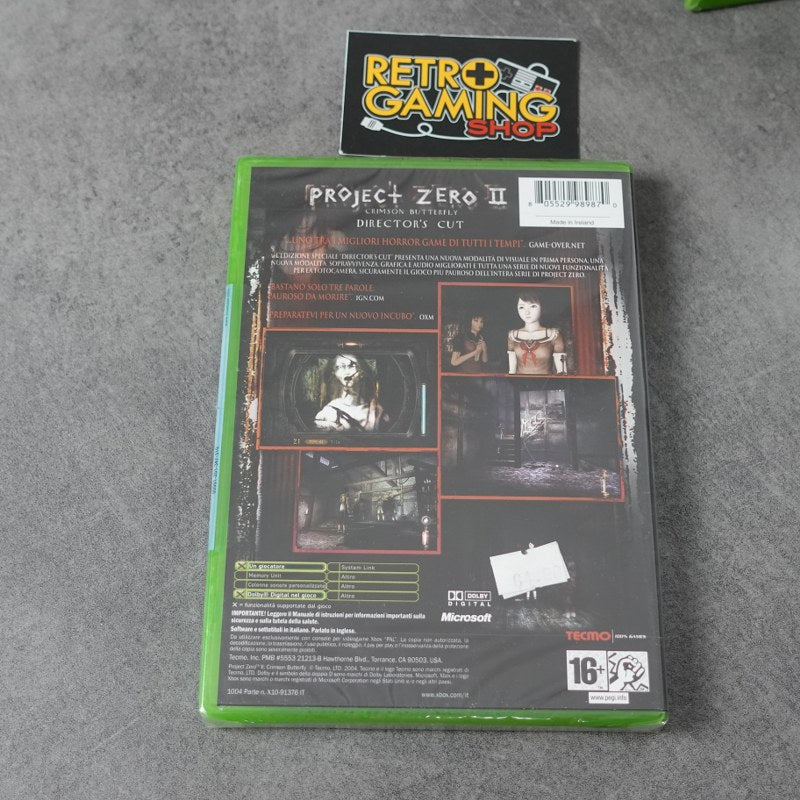 Vendita Project Zero 2 Crimson Butterfly Director’s Cut Nuovo - Retrogaming Shop