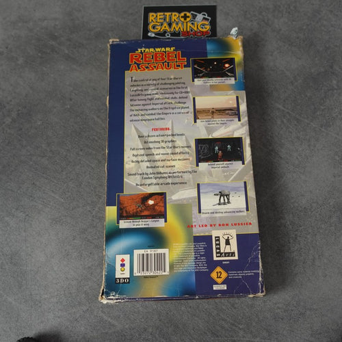 STar Wars Rebel Assault Panasonic 3do