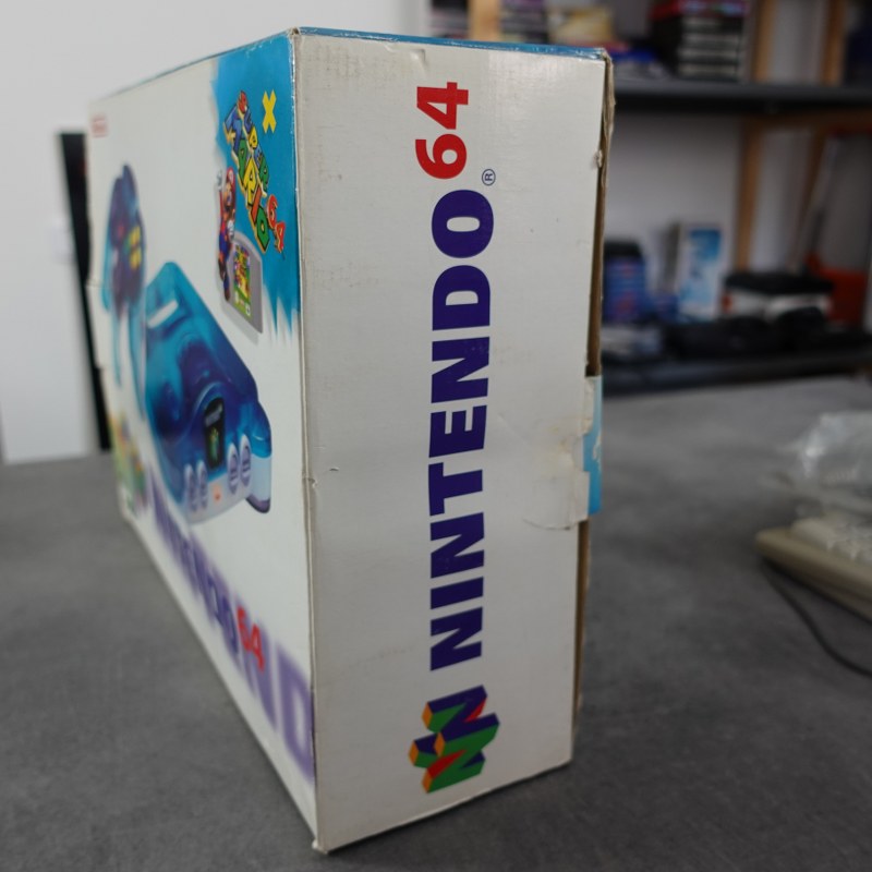 Nintendo 64 Clear Blue