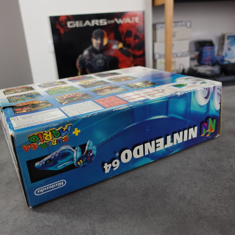 Nintendo 64 Clear Blue