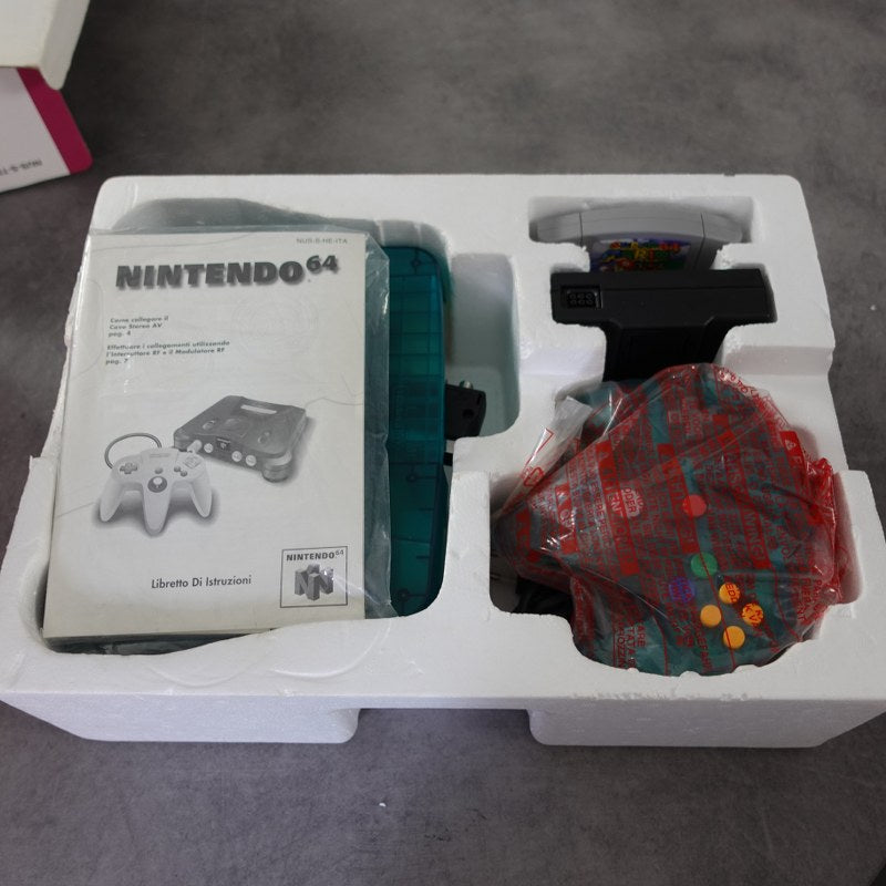 Nintendo 64 Clear Blue