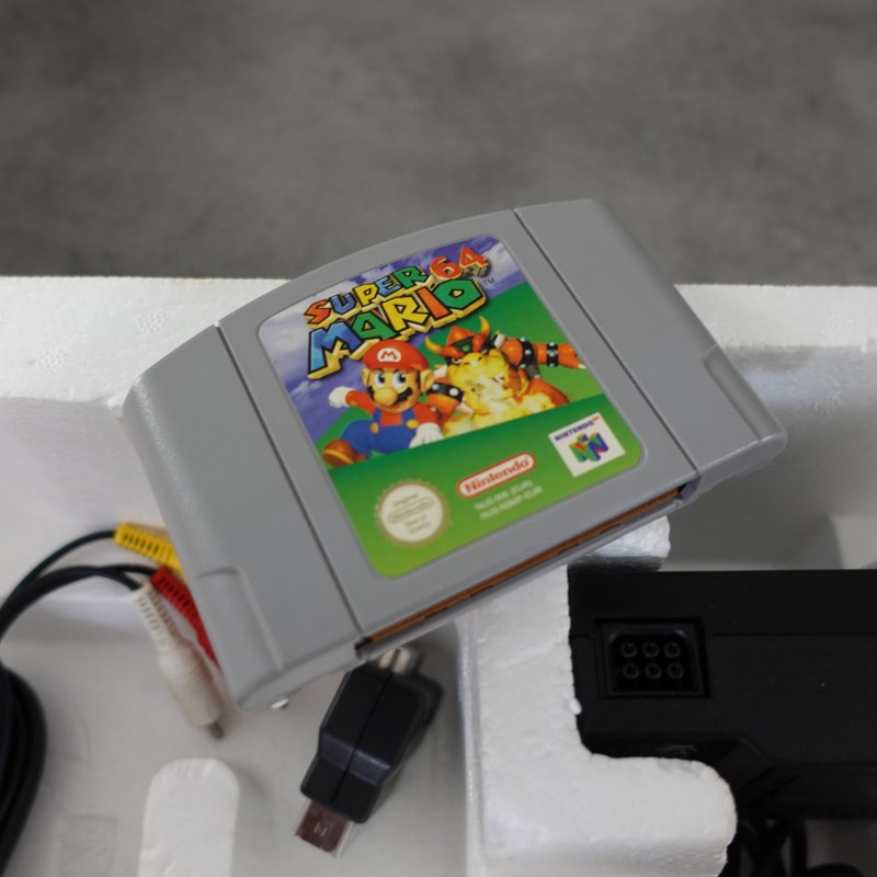 Nintendo 64 Clear Blue