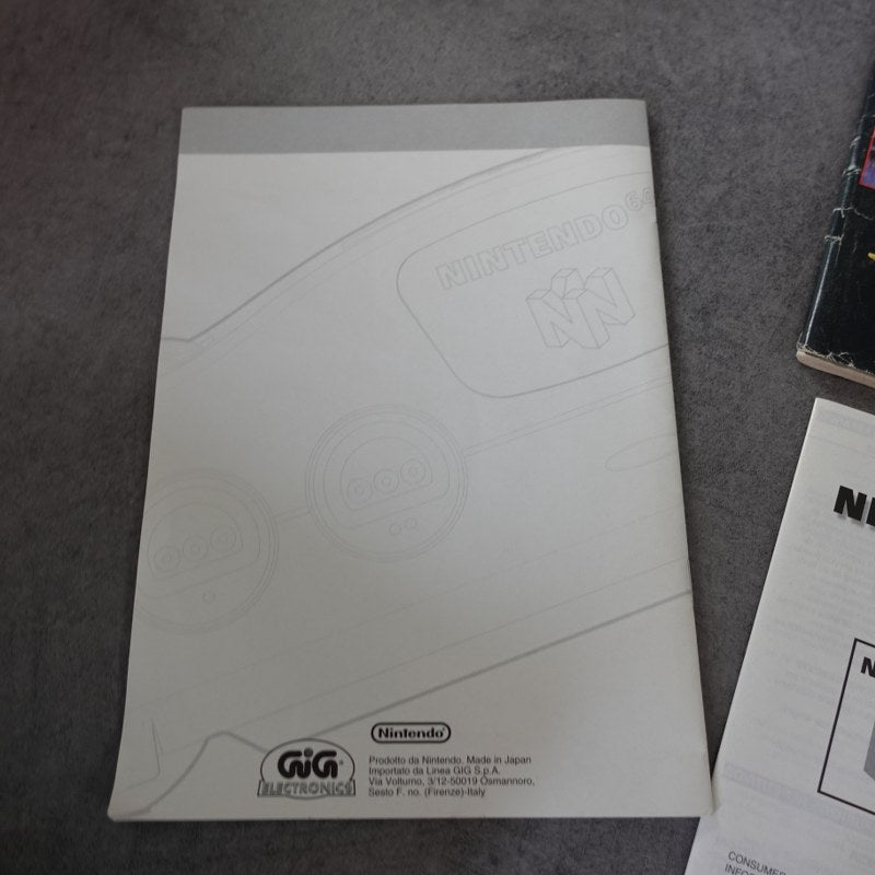 Nintendo 64 Clear Blue