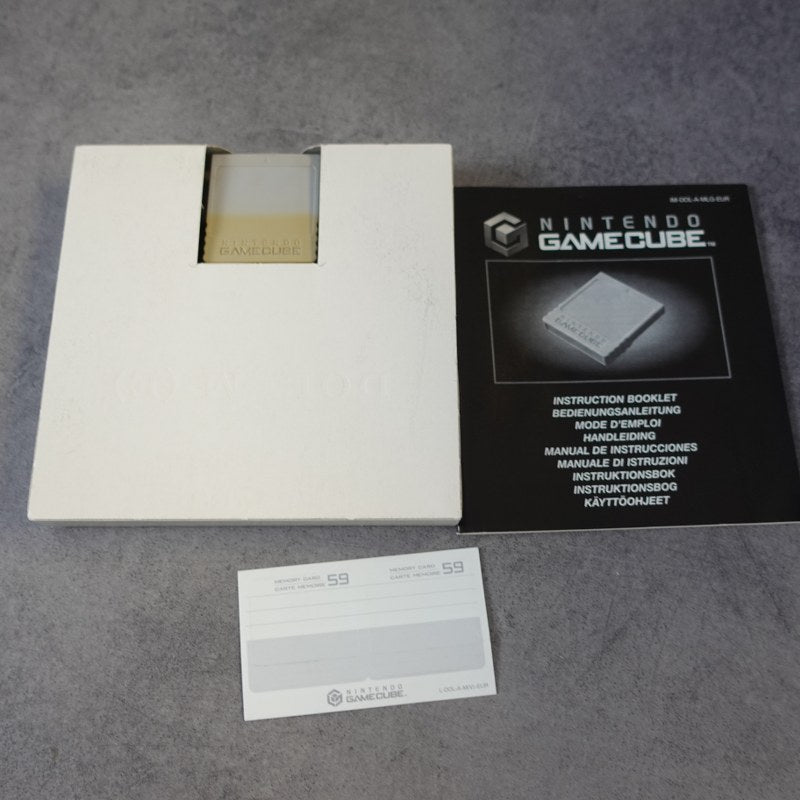 Vendita Memory Card 59 Blocchi Gamecube Boxata - Retrogaming Shop