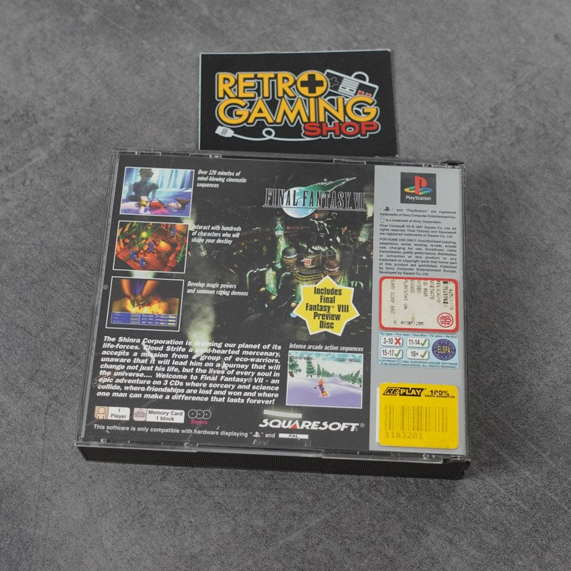 Vendita Final Fantasy 7 VII - Retrogaming Shop