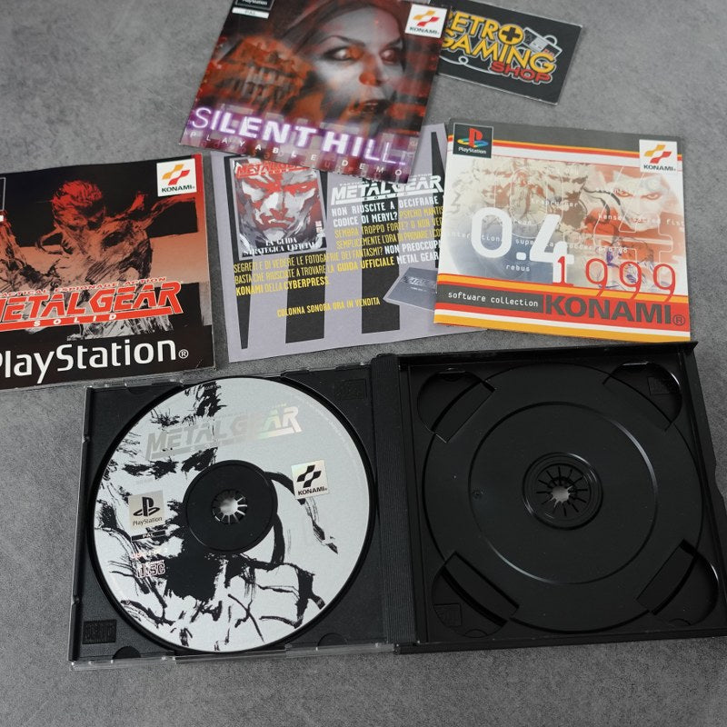 Vendita Metal Gear Solid + Demo Silent Hill - Retrogaming Shop
