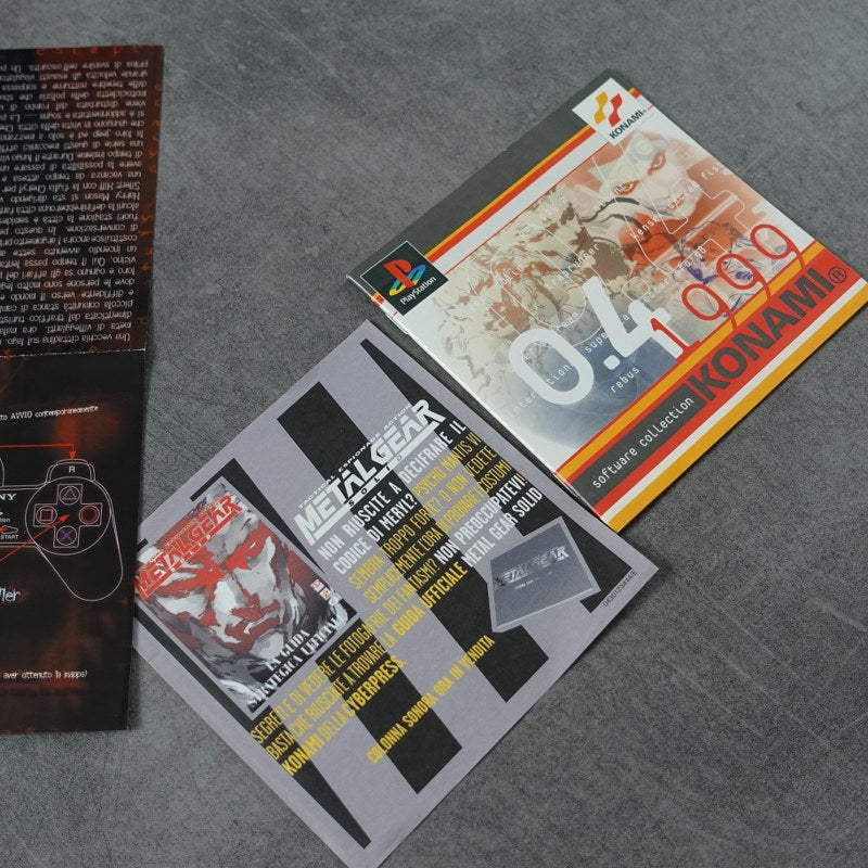 Vendita Metal Gear Solid + Demo Silent Hill - Retrogaming Shop