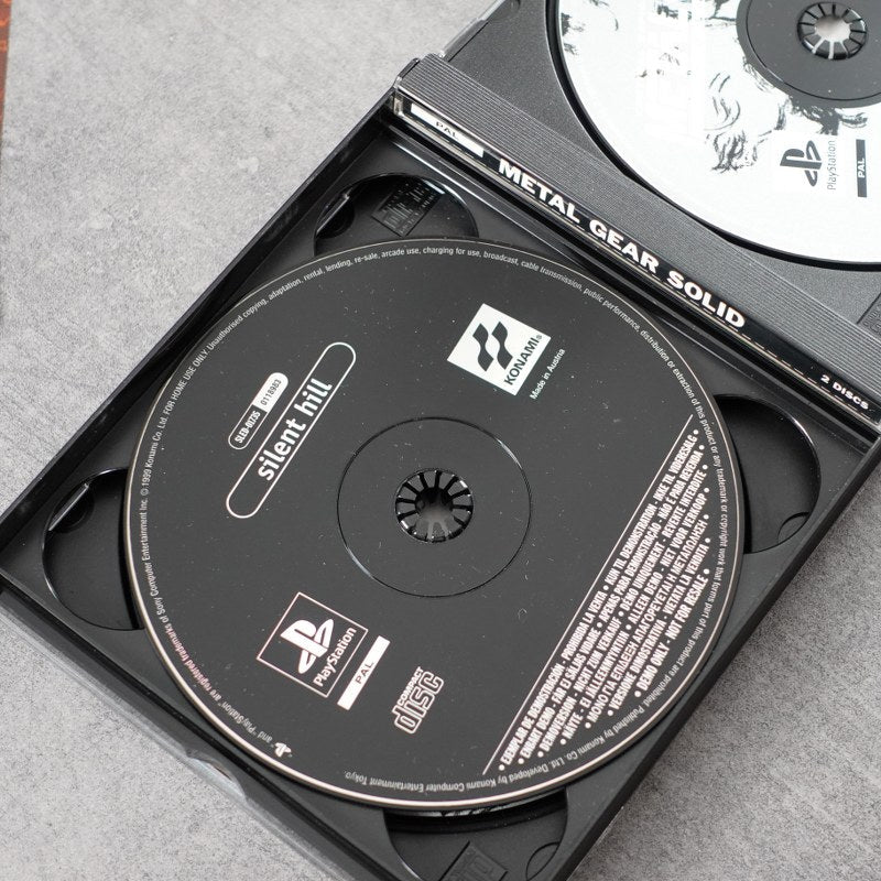 Vendita Metal Gear Solid + Demo Silent Hill - Retrogaming Shop