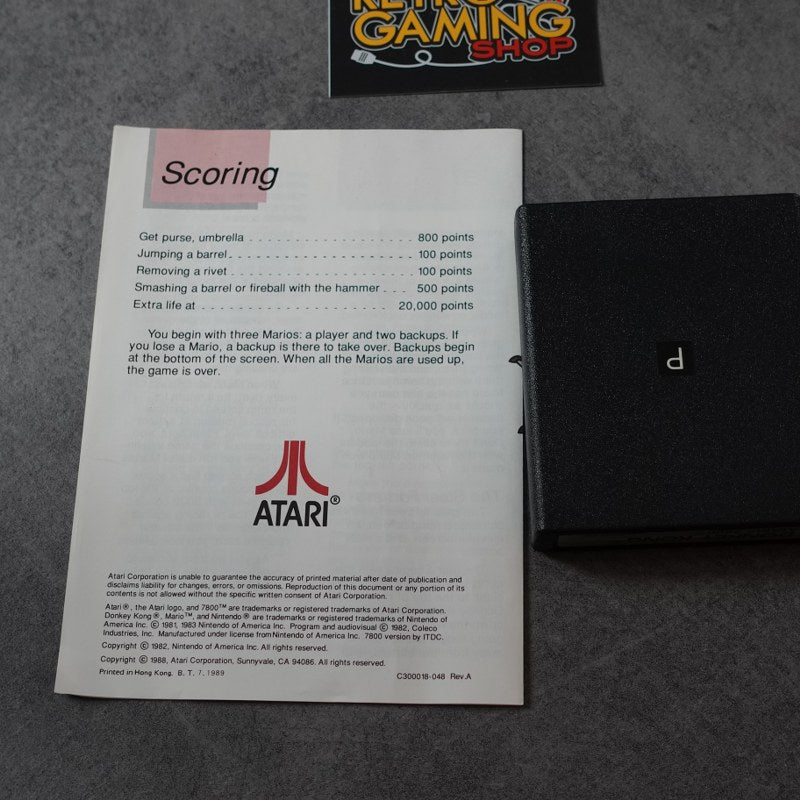 Donkey Kong Atari 7800