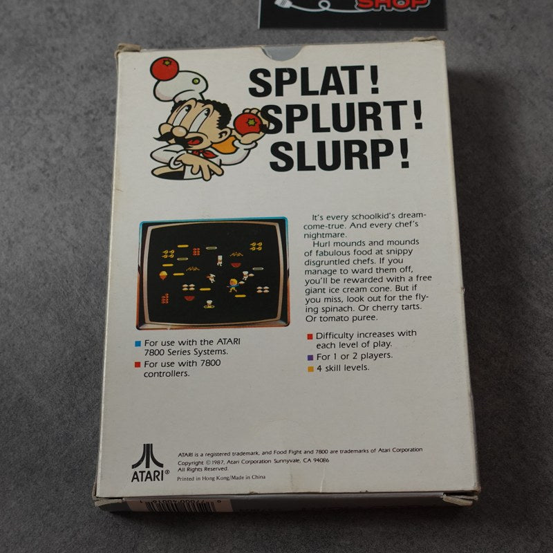 Food Fight Atari 7800